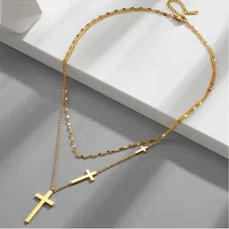 MYKI Stainless Steel Gold-Plated Stunning Chain-image-69