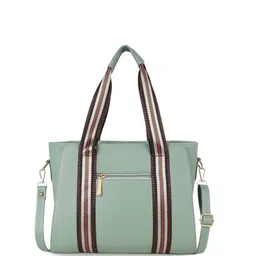PARSLEY Colourblocked Oversized Structured Satchel image 3