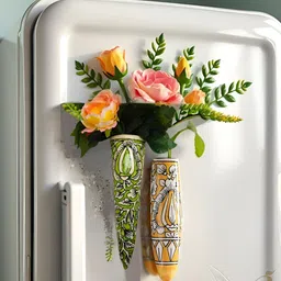 Kraftlik Handicraft Multicoloured Ceramic Vases image 5