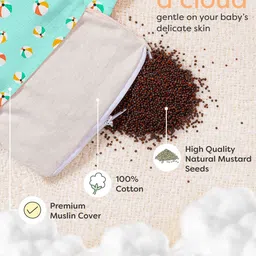 SuperBottoms Infants Mustard Seed Pillow image 4