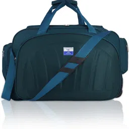 we travel 60 L Strolley Duffel Bag - Travel Duffel Bag Light weight Waterproof Premium Quality Polyester - Black - Large Capacity-picture-34
