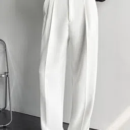 StyleCast Men Loose Fit Easy Wash Pleated Trousers-picture-12