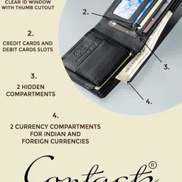CONTACTS Men Accessory Gift Set of Wallet and Belt image 2