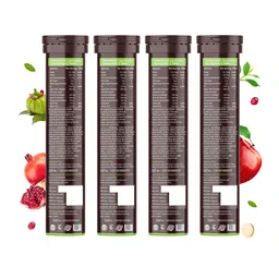 Vegan Greens Set Of 4 Apple Cider Vinegar 2x Mother Garcinina Tablets - 25 Tablets Each image 2