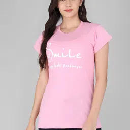 Funday Fashion Typography Printed Round Neck Cotton Regular Fit T-shirt-picture-41