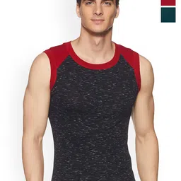 Sporto by Macho Men Pack Of 3 Cotton Innerwear Vests-picture-35