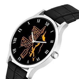 JUST LIKE Unisex Pack Of 2 Analogue Watch 150 Silver + Dil 40 Braclet co-2 image 3