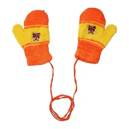 ketkar Unisex Kids Patterned Winter Gloves image 3