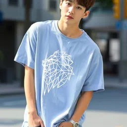 TOGS & TERRE Men Typography Printed Organic Cotton T-shirt-picture-36