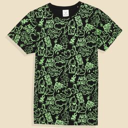 Allen Solly Junior Boys Typography Printed Regular Fit T-shirt-picture-21