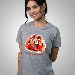 Tedhi Medhi Family Women Graphic Printed Round Neck Cotton Slim Fit T-shirt-picture-16