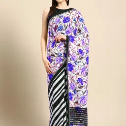 BUTA BUTI Floral Pure Cotton Saree-picture-23