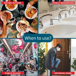 hospiaid Instant With Emollient & Moisturizer ,Kills 99.99% Germs, Hand Sanitizer image 5