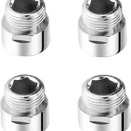 nalkaar Chrome Finish Tap Pipe Extension Connector Faucet Nozzle-picture-29