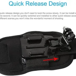 Raptas Chest Mount Strap Fully Adjustable & Secure Chesty Body Mount for Mini Cameras Strap image 2