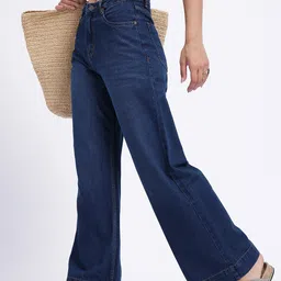 glitchez Women Flex Flow Bootcut Flare Jeans-image-1