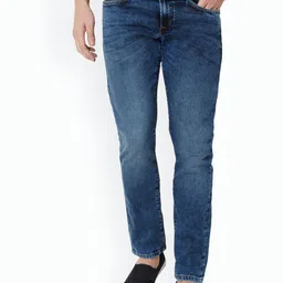Allen Solly Men Blue Slim Fit Mid-Rise Clean Look Jeans-image-10