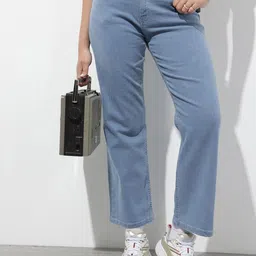 The Roadster Life Co. Women Straight Fit Stretchable Jeans-image-58