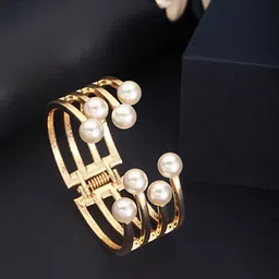 SARAF TRENDZ Anti-tarnish Gold-Plated Cuff Bracelet-picture-29