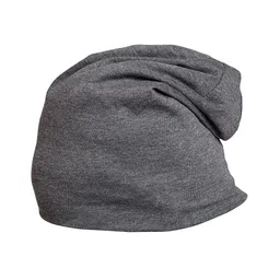 mack jonney VIMAL JONNEY Men Grey Solid Beanie image 3