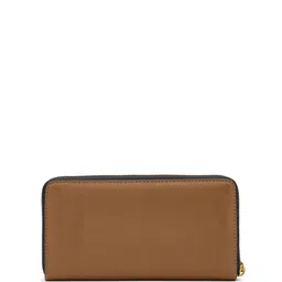 MIRAGGIO Theo Brown Zip Around Wallet image 4