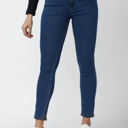 FOREVER 21 WOMEN MID WAIST SKINNY FIT ANKLE LENGTH JEANS-picture-22