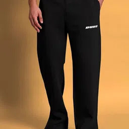 WEARDUDS Men Relaxed Fit Mid Rise Track Pants image 1