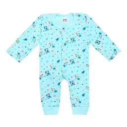 Superminis KidsFront Open Animal Printed Thermal Cotton Romper-picture-39