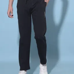 Crimsoune Club Kids Black Solid Trackpants-image-35