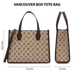 LAVIE Signature Taupe Logo Handbag image 4