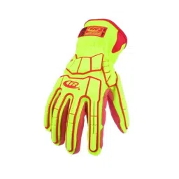 Ansell Ringers R-179 Red HPPE Cut Resistant Impact Protection Gloves Size 11 Leather Coating, 179-11-image-3