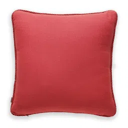 Pure Home and Living Motif Red Velvet Standard Cushion Covers image 4