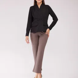 Fablestreet Black Regular Fit Shirt image 4