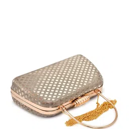 FOR THE BEAUTIFUL YOU Glossy Embellished Box Clutch image 5