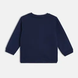 Miniklub Boys Navy Regular Fit Knitted Sweatshirt image 2
