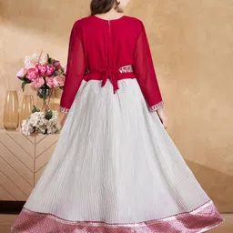 BAESD Embellished Georgette Maxi Dress image 4