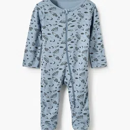 Juniors by Babyshop Boys Pack of 5 Printed Sleepsuit image 2