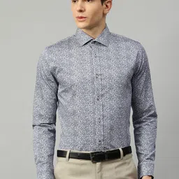 Matinique Men Blue Slim Fit Printed Casual Shirt image 1