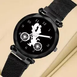 Miss Perfect Women Printed Dial & Bracelet Style Straps Analogue Watch LJ173-picture-23