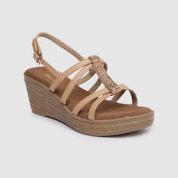 Inc 5 Women Studs Embellished Suede Wedge Sandals-picture-39