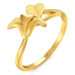 Joyalukkas Women 22Kt Gold Love Symphony Finger Ring - 2.15 g-picture-25