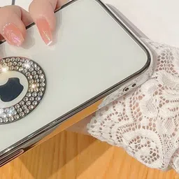 Luxury Kase Solid Printed iPhone 12 Pro Max Back Case Mobile Accessories image 2