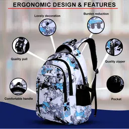 Tinytot Women Graphic Backpack image 5