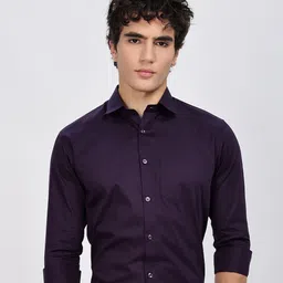 BRUTTLYN Men Classic Slim Fit Opaque Casual Shirt-picture-23