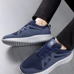 Bxxy Men Suede Running Non-Marking Lace-Ups Shoes image 5