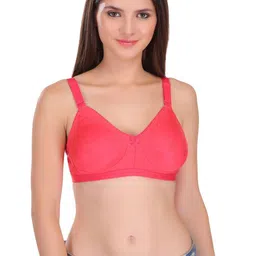 FEATHER LINE Pack of 2 Solid Full Coverage Non-Wired Bra image 3