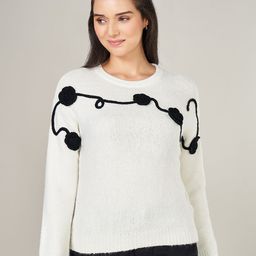 Honey by Pantaloons Women Embroidered Pullover-picture-36