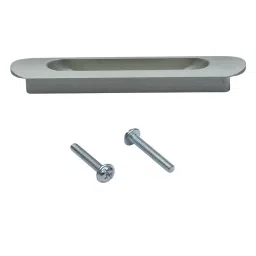 Decorio Wardrobe Handle 100 mm Satin Silver, WDC-1143 image 4