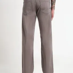 showoffff Showoff Grey Straight Fit Jeans image 4