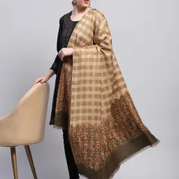 Monte Carlo Women's Multi Color Winter Check Shawl image 4